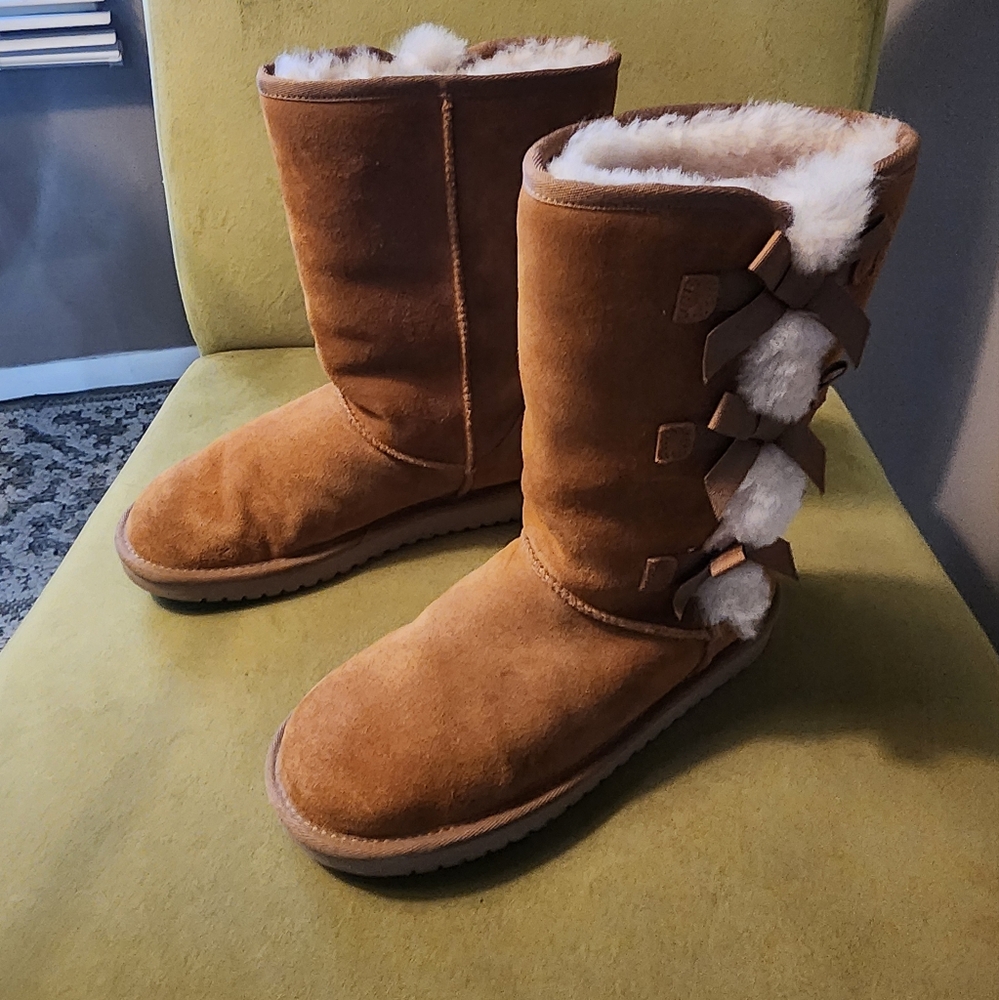 Cozy Tan Shearling Boots